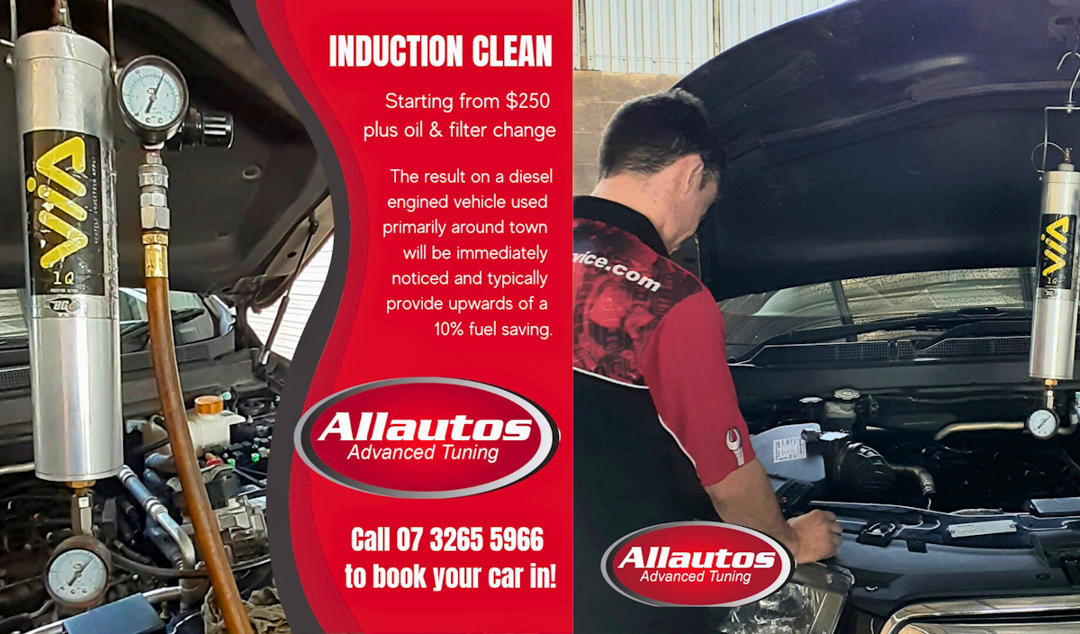 Fuel induction cleaning at Allautos Advanced Tuning